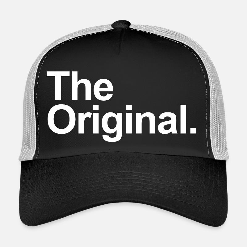 The original. - Trucker Cap - black/stone grey