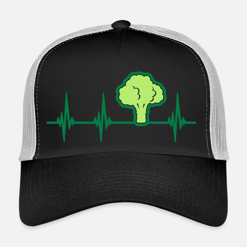 Pulse Broccoli Heartbeat Trucker Cap
