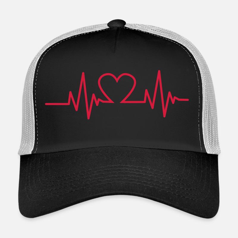 Heartbeat Trucker Cap