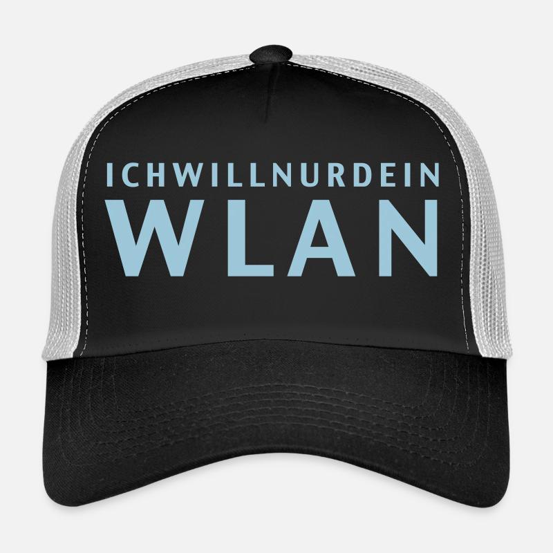 Ich will nur dein Wlan, Internet Trucker Cap