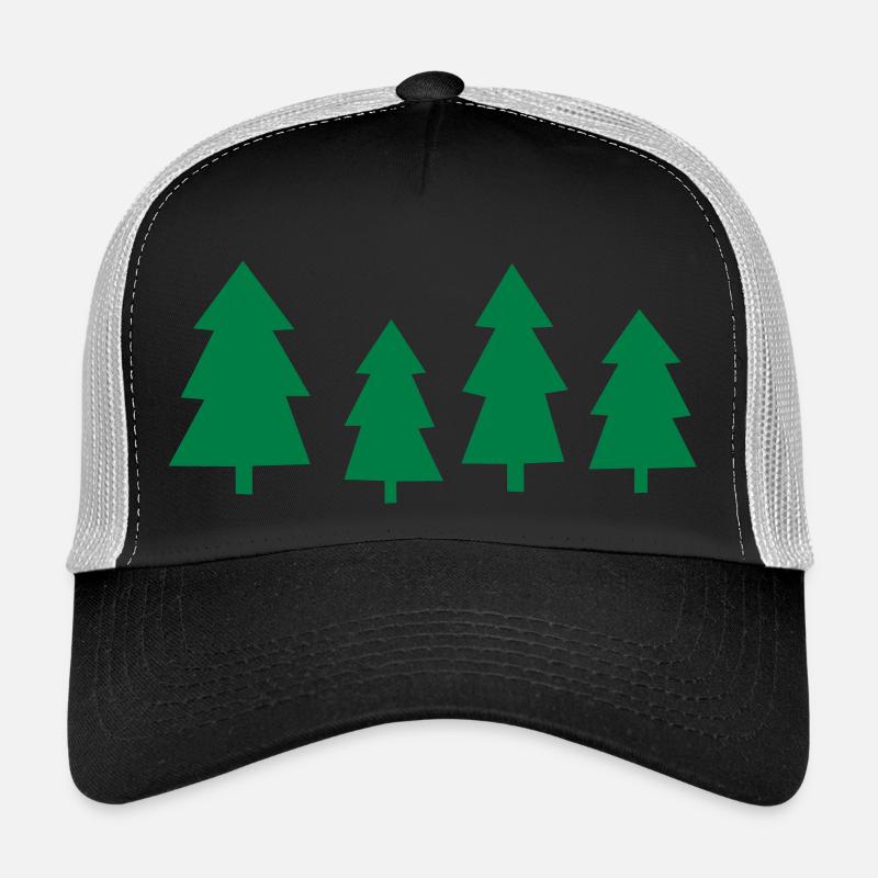 Arbres de Noël Casquette trucker 