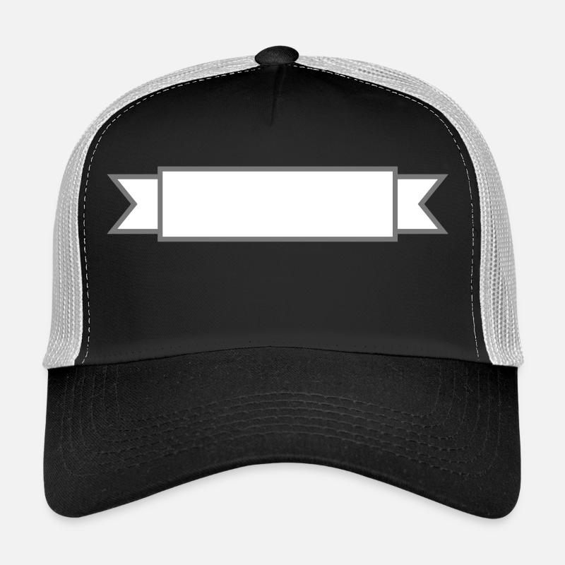Text box banner Trucker Cap