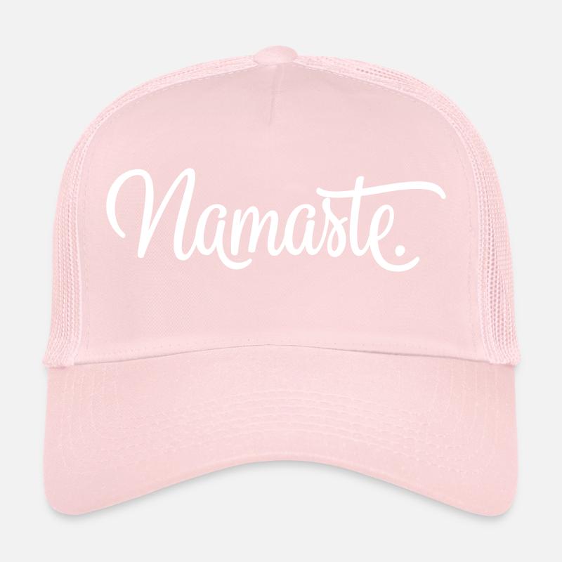 Namaste. Casquette trucker 