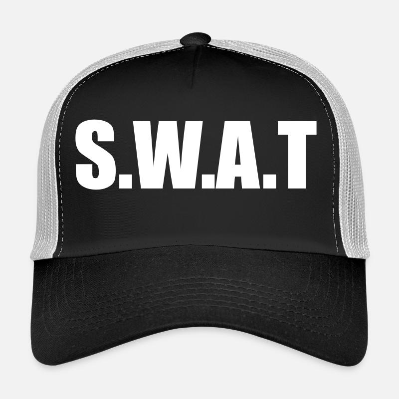 schlagen - Trucker Cap - Schwarz/Steingrau