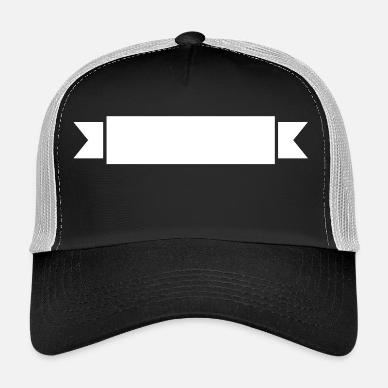 Banner Text Feld Trucker Cap