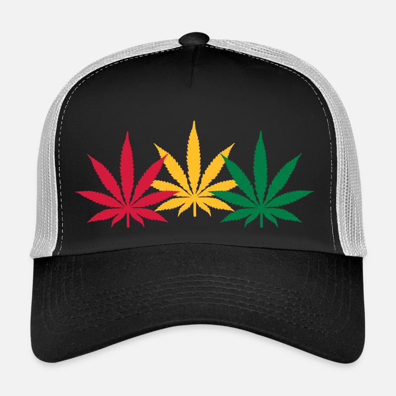 Marijuana Trucker Cap