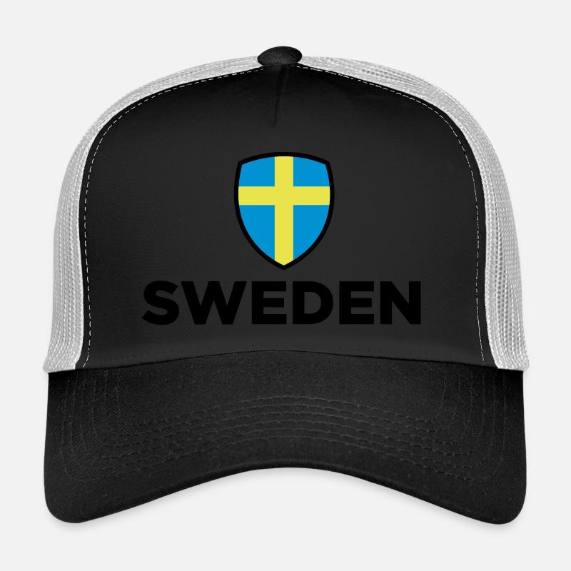 Nationalflagge von Schweden Trucker Cap