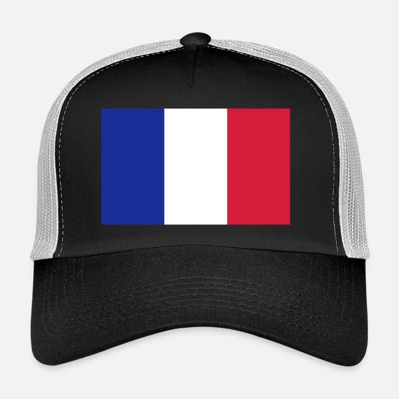 Drapeau Francais Casquette trucker 