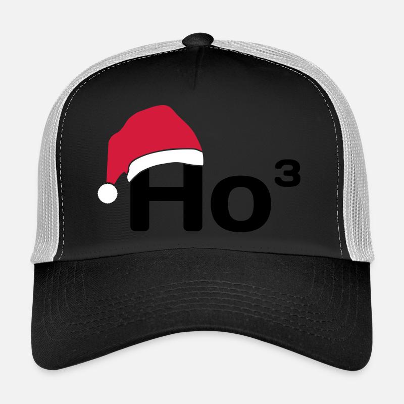 Ho Ho Ho - Trucker Cap - Schwarz/Steingrau