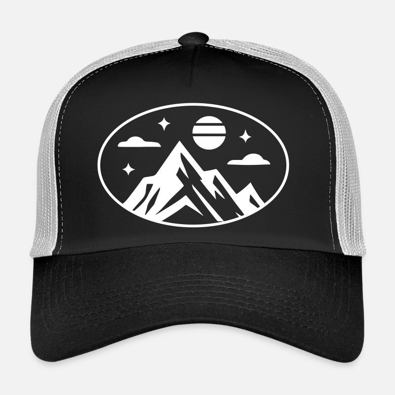Icône des montagnes Casquette trucker 