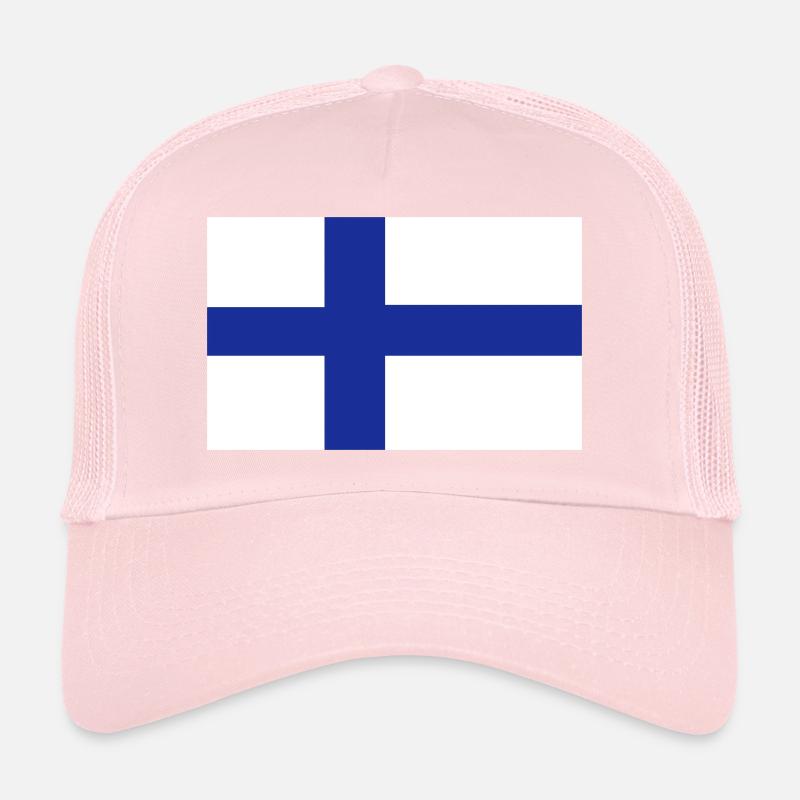 Finlande flag Casquette trucker 