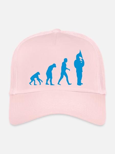 evo2sousaphone1 - Casquette trucker  - rose pâle - Devant