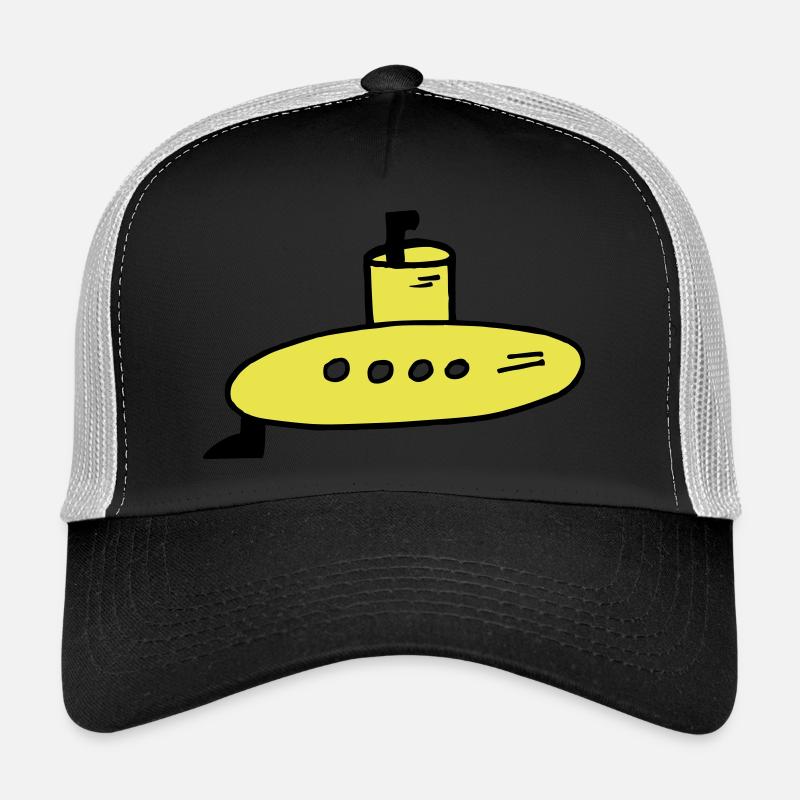 Submarine - Trucker Cap - black/stone grey