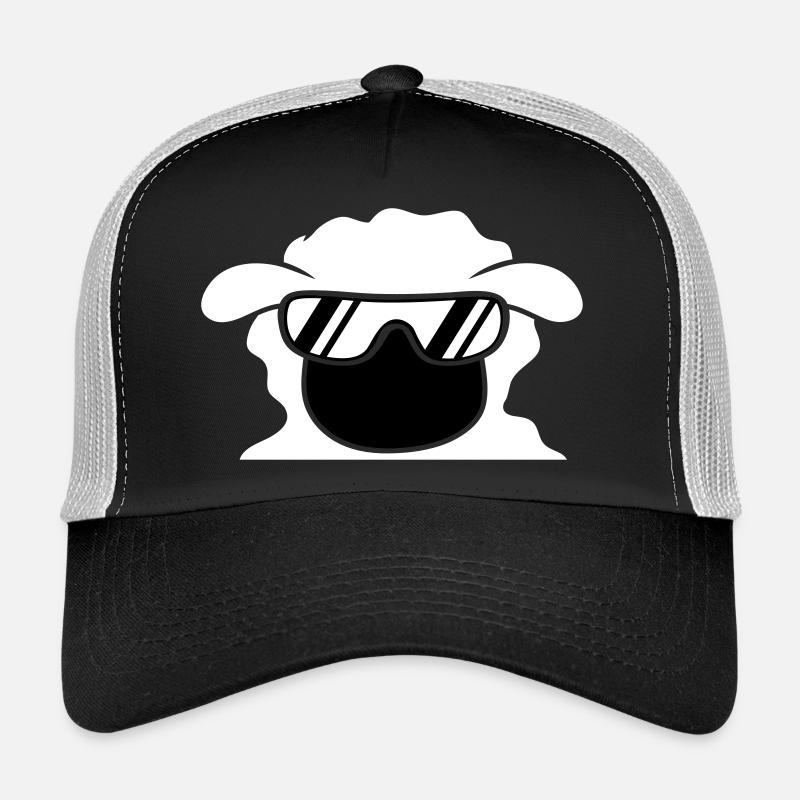 Cool Sheep - Trucker Cap - Schwarz/Steingrau