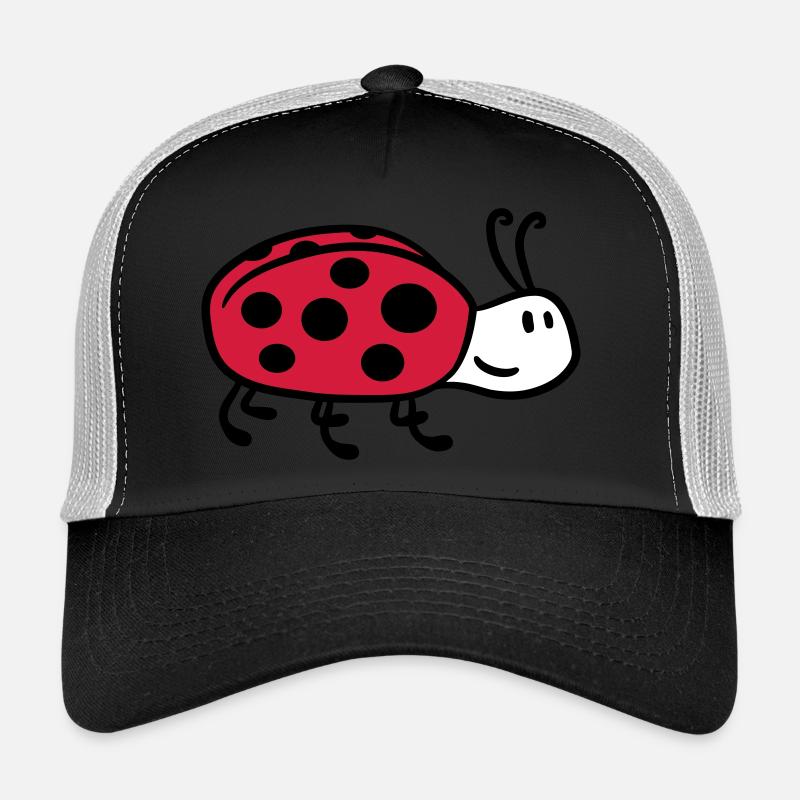 Mignon petite coccinelle douce Casquette trucker 