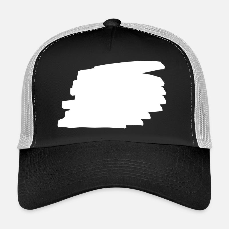 Shapes background Trucker Cap