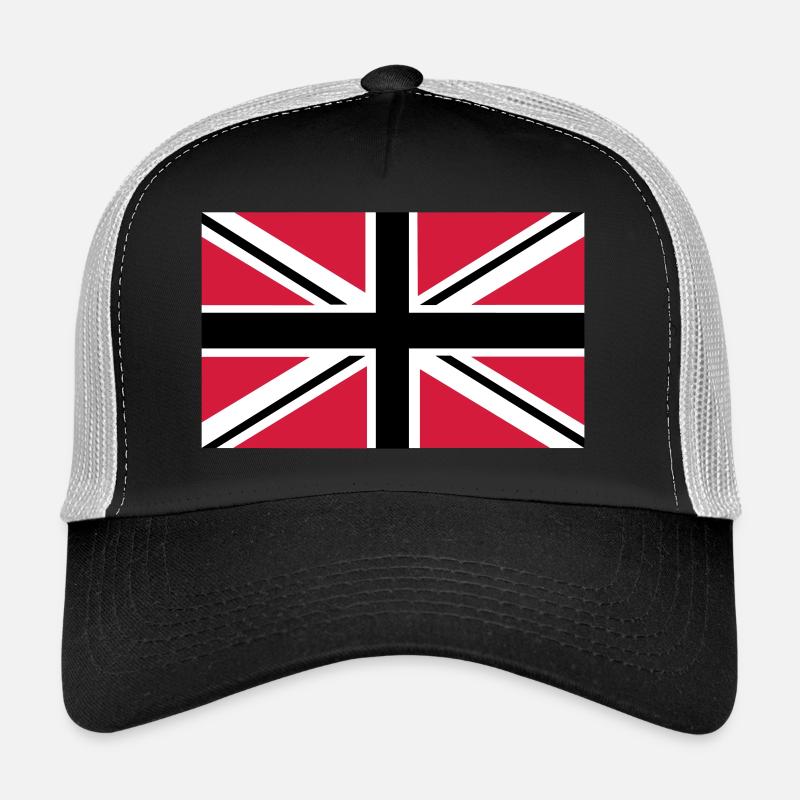 Union Jack | noir-blanc-rouge | bannière | drapeau Casquette trucker 