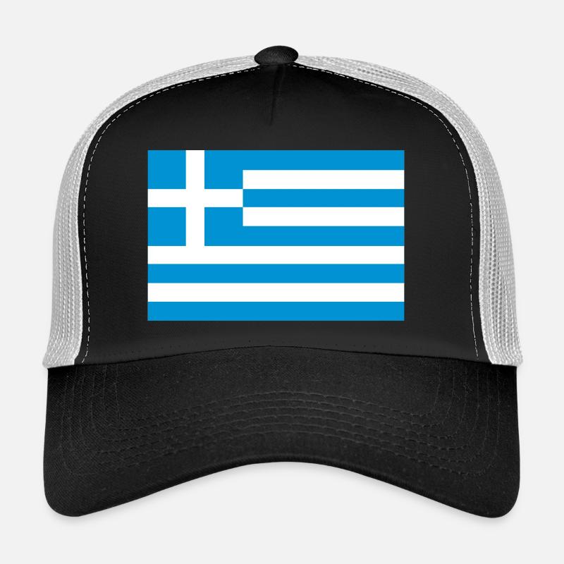 Greece - Casquette trucker  - noir/gris pierre