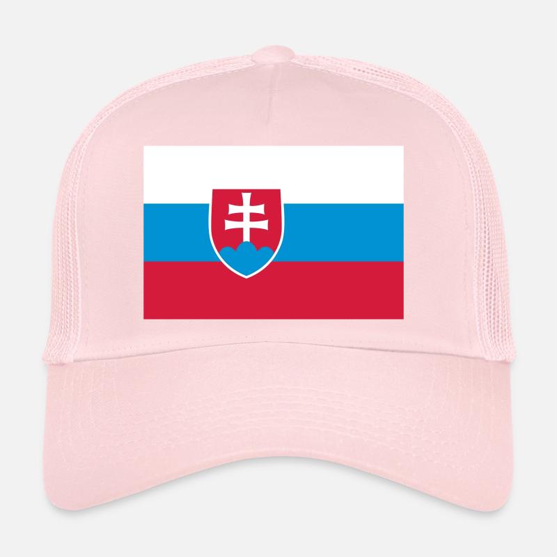 slovakia flag Casquette trucker 