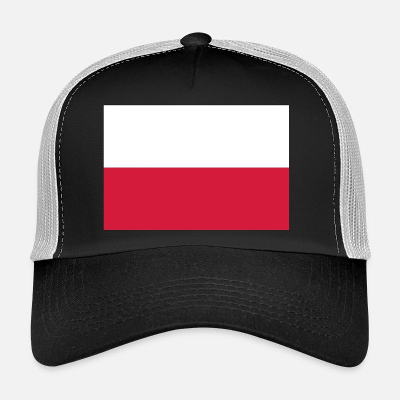 flag_poland Casquette trucker 