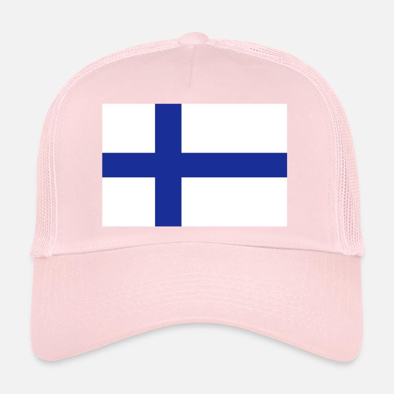 drapeau_finlande Trucker Cap