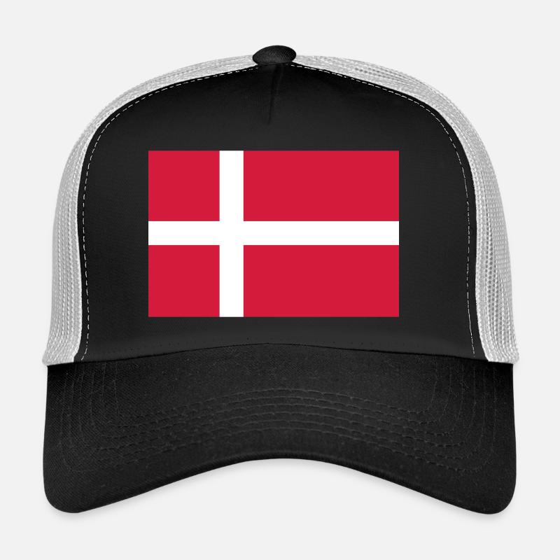 Danish Flag Trucker Cap