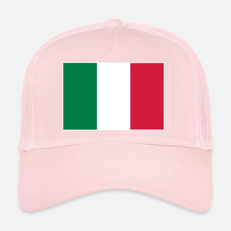 Italian Flag Casquette trucker 