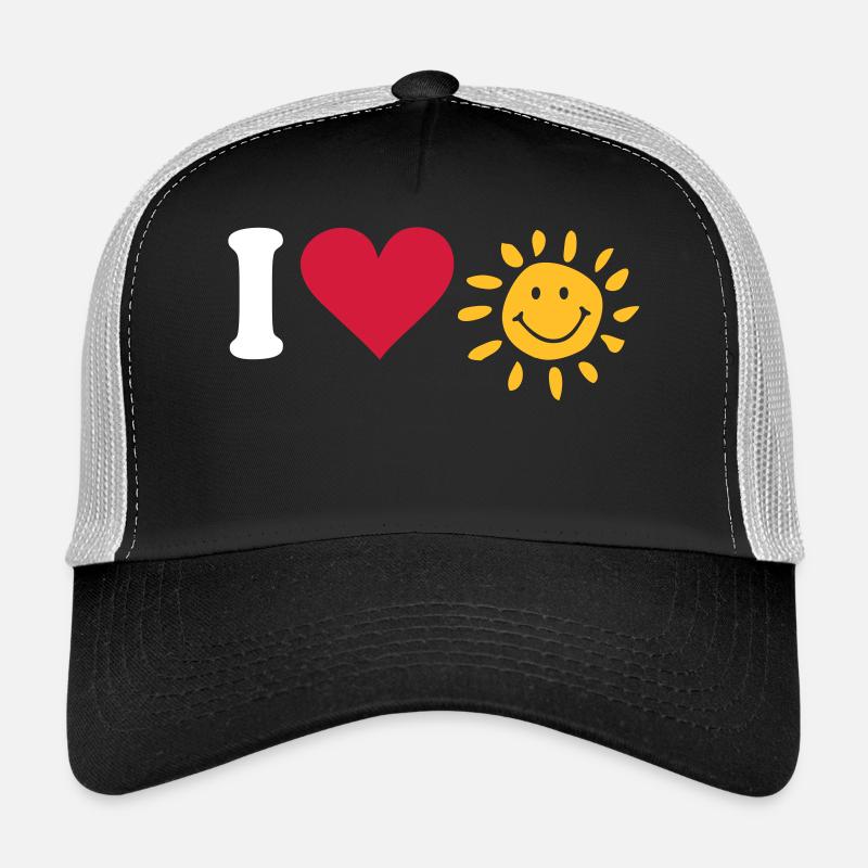 sun - Trucker Cap - black/stone grey