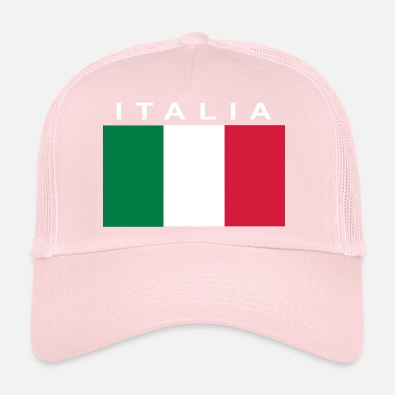 italia patch bandiera Trucker Cap