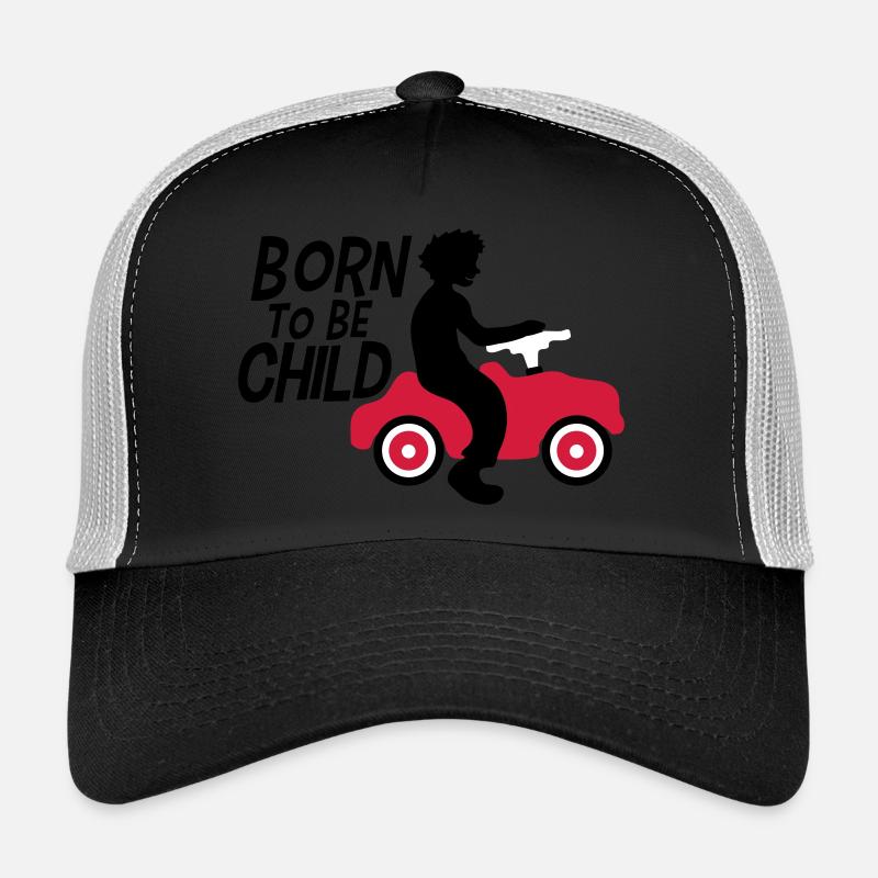 born to be child junge spielzeug auto kinder spass Trucker Cap