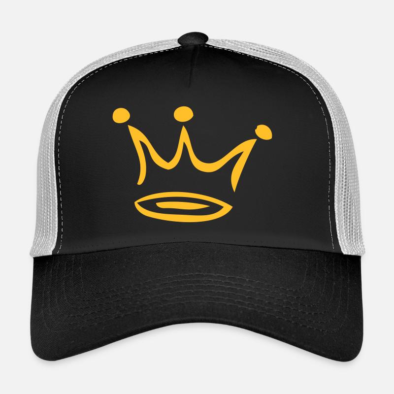 Krone - Trucker Cap - Schwarz/Steingrau