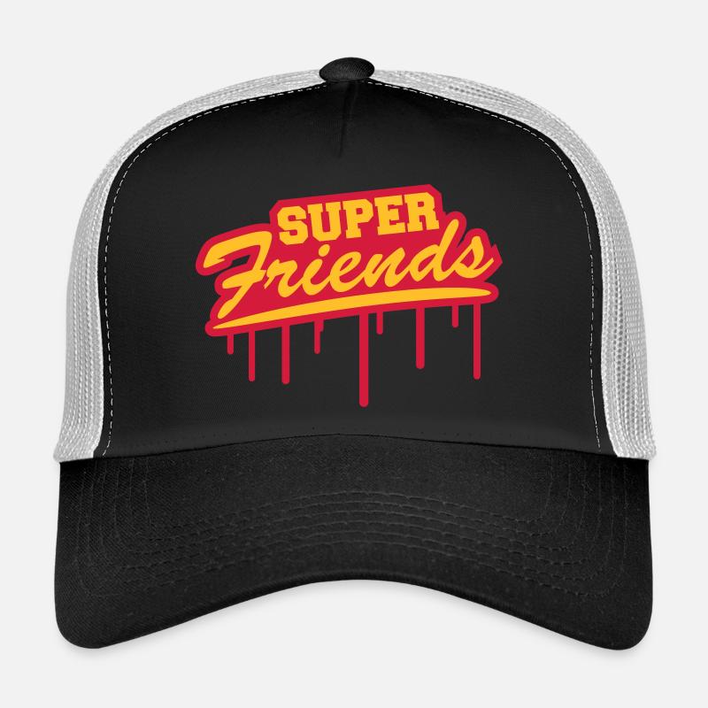 Super meilleurs amis Graffiti Casquette trucker 