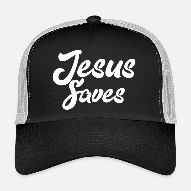 Jesus rettet, Christ, Gläubiger, Glaube, Jesus Trucker Cap