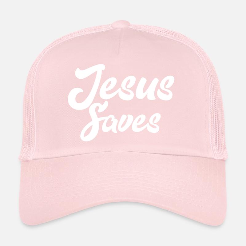 Jesus rettet, Christ, Gläubiger, Glaube, Jesus Trucker Cap