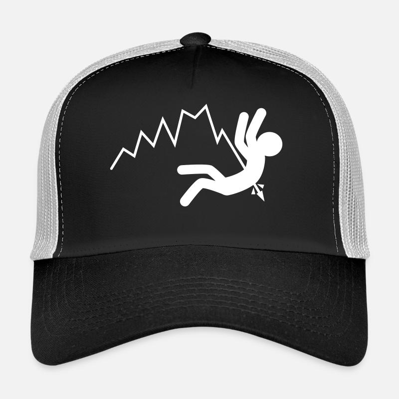 Falling prices (white) Trucker Cap