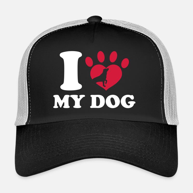 I Love My Dog Casquette trucker 