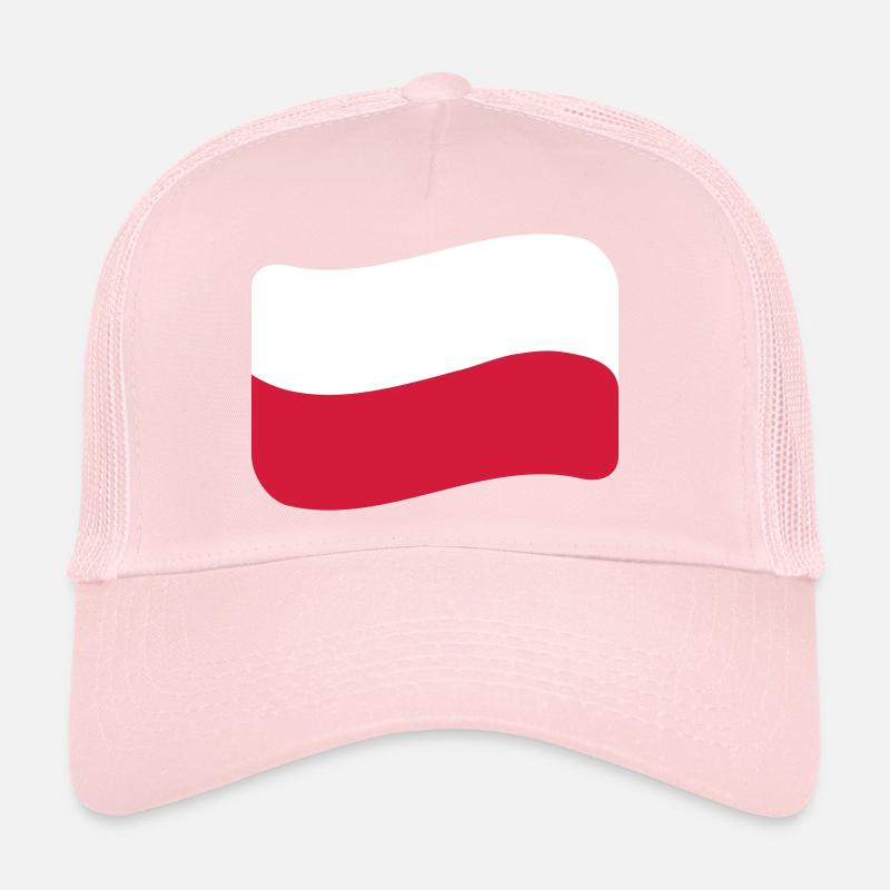 polen_flagge_2c Trucker Cap