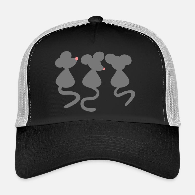 mice so cute design patjila Trucker Cap