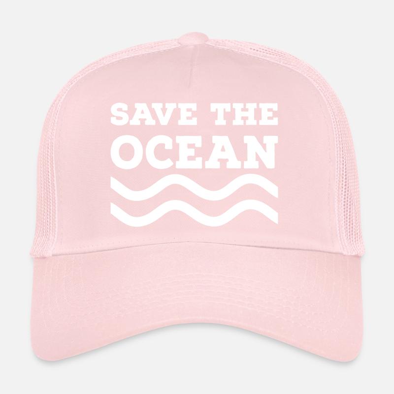 Save the Ocean Trucker Cap