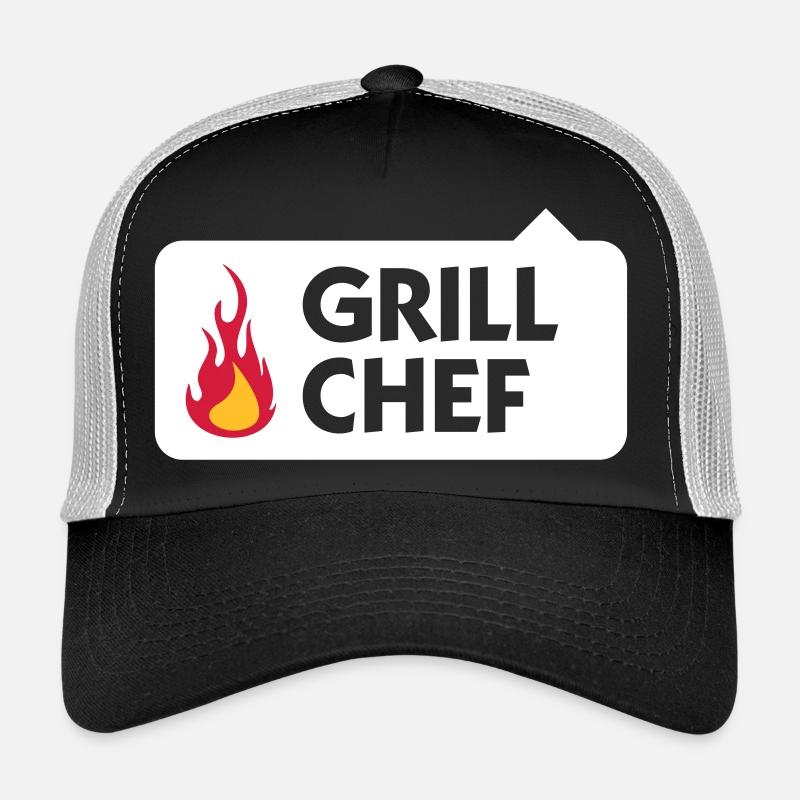 Ich bin der Grill Chef! Trucker Cap