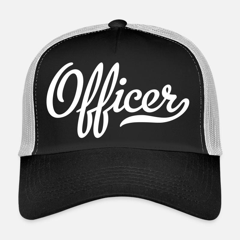 Officier Casquette trucker 