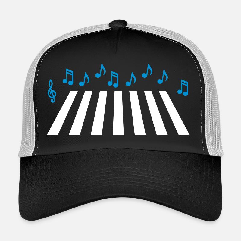 Music Road - Trucker Cap - Schwarz/Steingrau