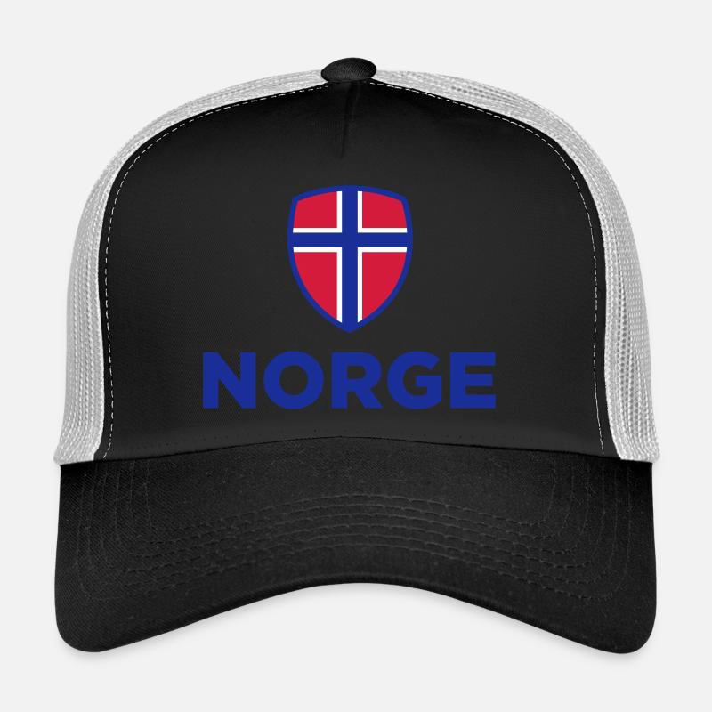 Drapeau national de Norvège Casquette trucker 