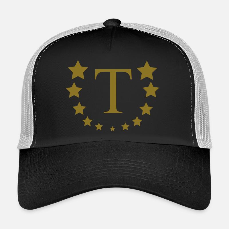 G - Casquette trucker  - noir/gris pierre