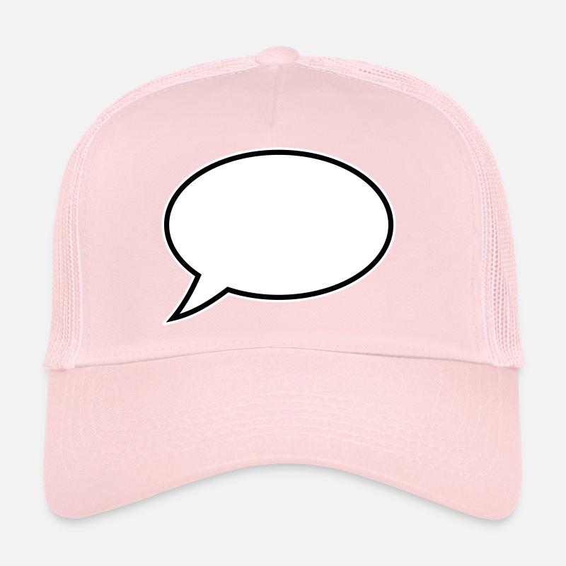 Conception de bulles de dialogue Casquette trucker 