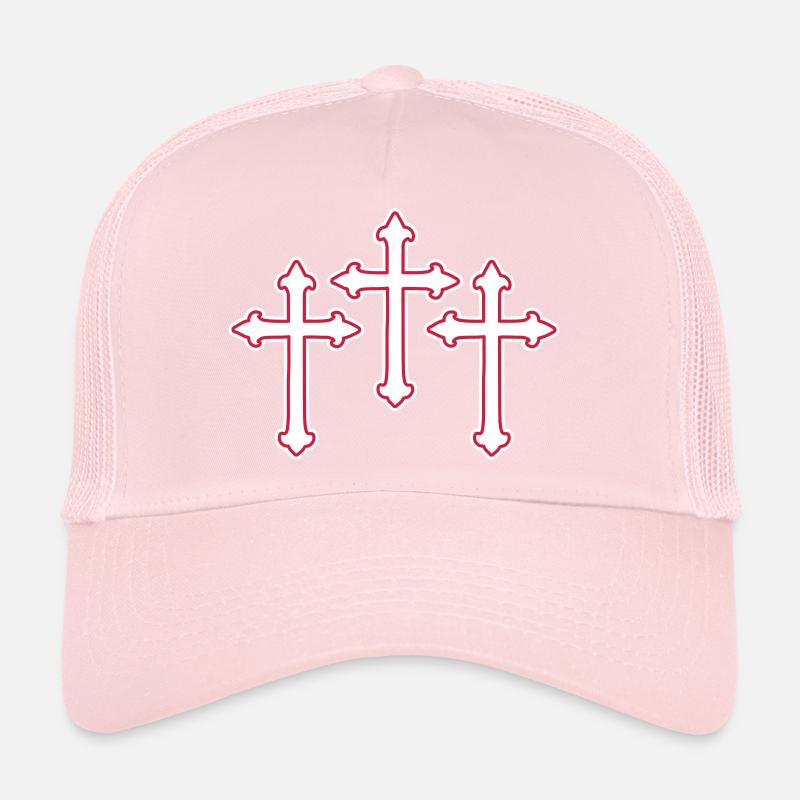 Croix Symbole Christianisme Casquette trucker 