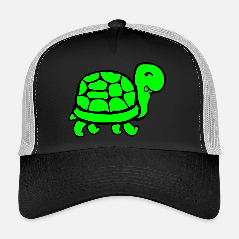 tortue mignon mignon drôle carapace de tortue Casquette trucker 