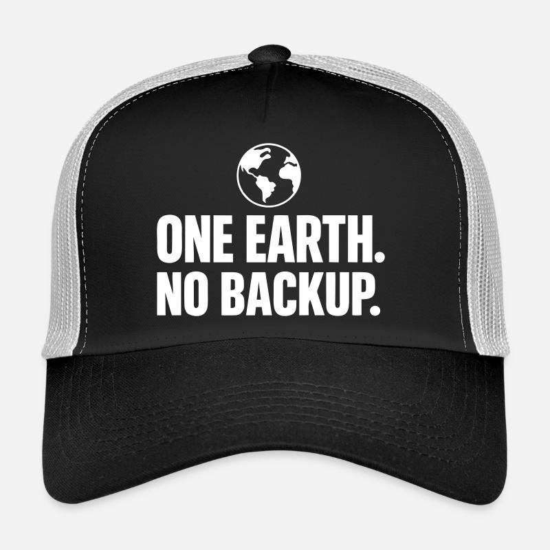 Eine Erde Keine Sicherung Trucker Cap