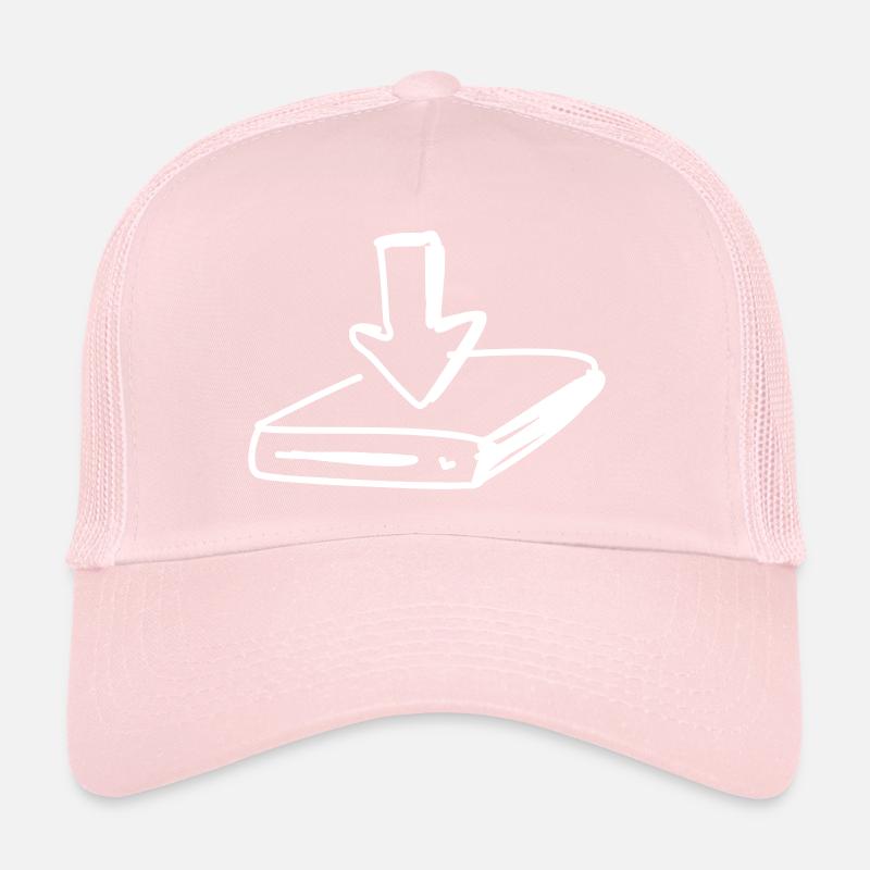 Hard disk with arrow Trucker Cap