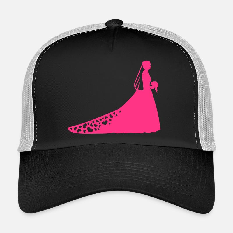 Mariée Casquette trucker 
